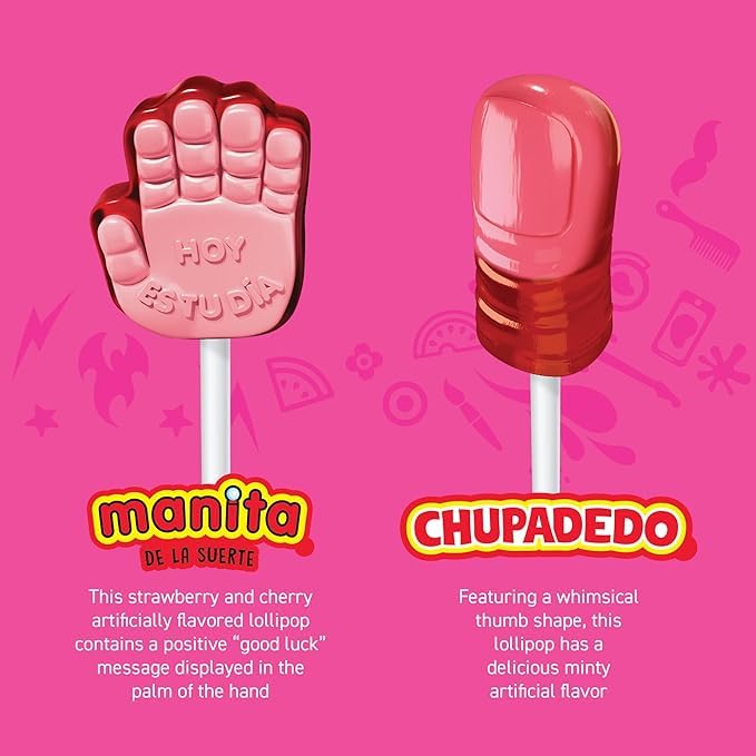 Vero Mix Banda Dulce Assorted Sweet Lollipops 20 Piecess