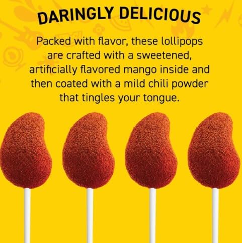 Vero Mango & Pinta Azul Lollipops 40 Count