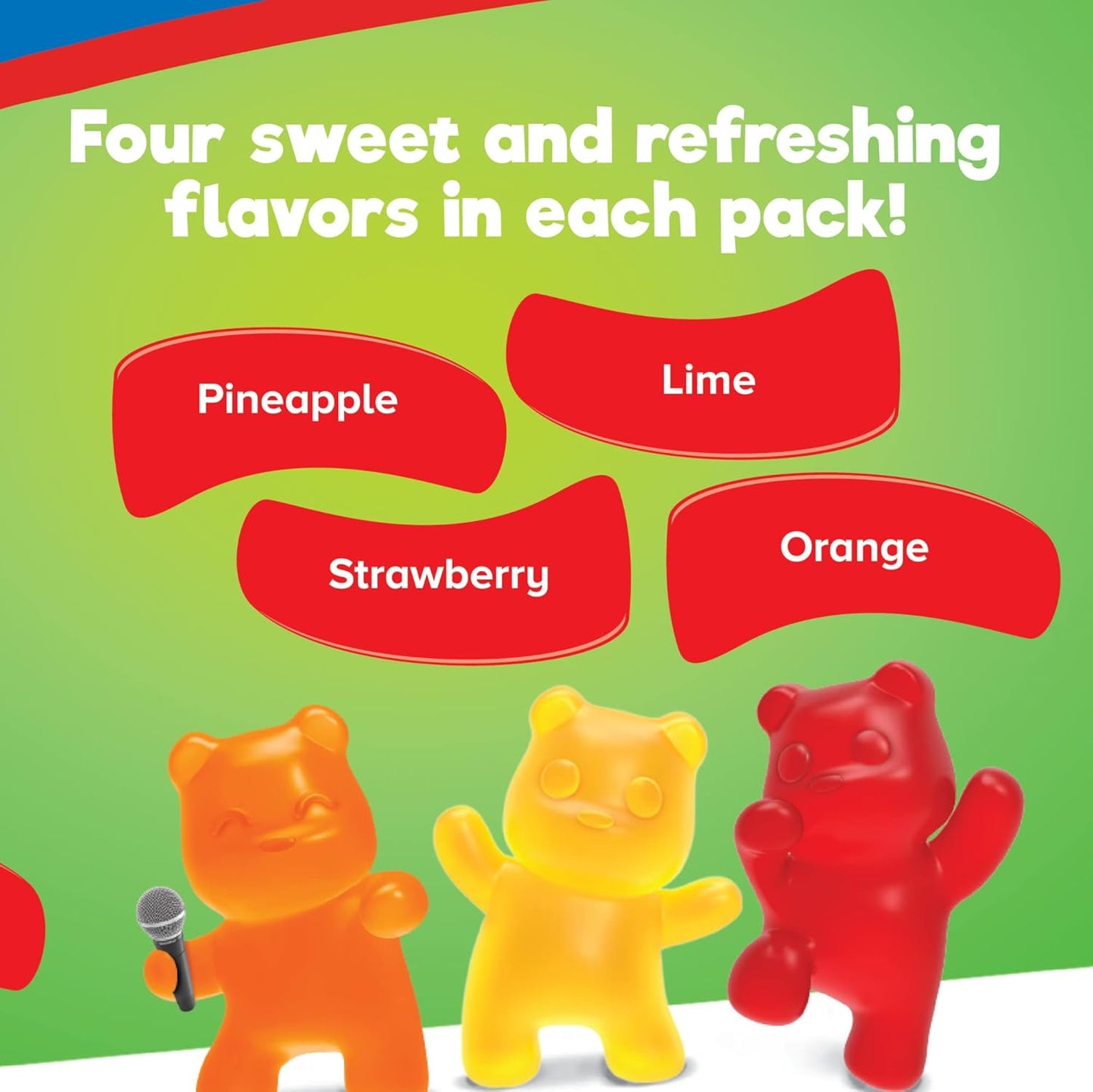 Ricolino Panditas Little Panda Gummy Bears Classic Candy 6 Individual Bags