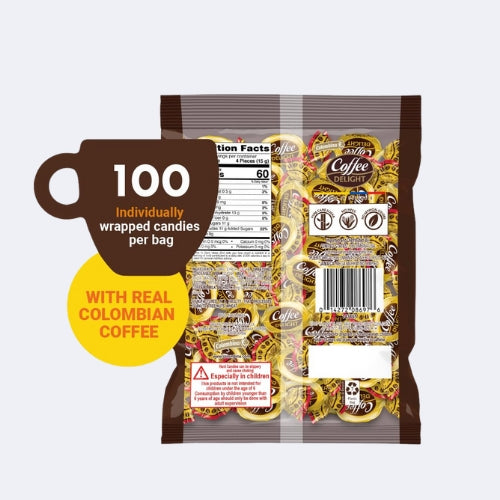 Colombina Coffee Delight Hard Candy 100 pieces