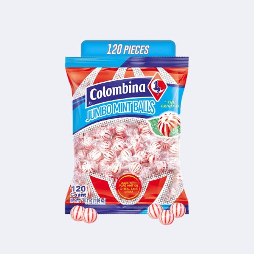 Colombina Jumbo Peppermint Balls 120 pieces